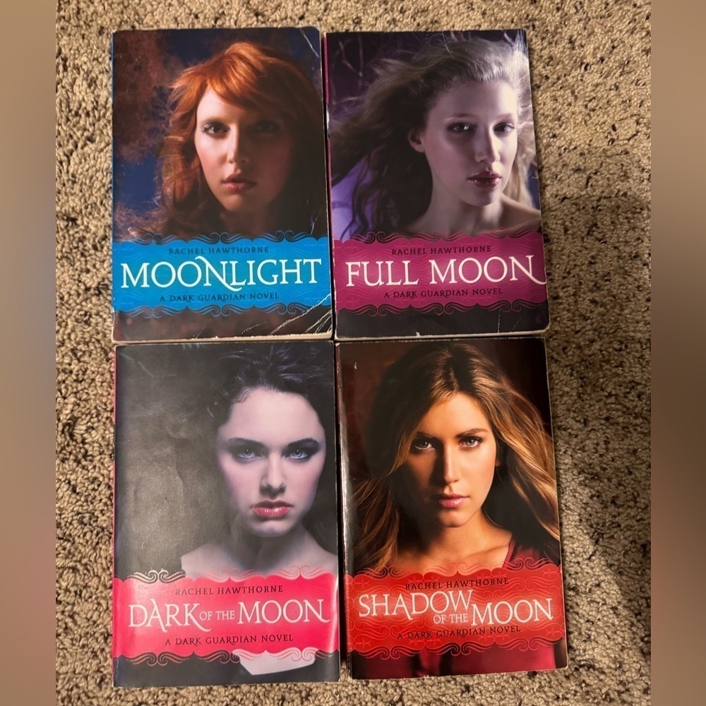 Rachel Hawthorne A Dark Guardian Series in paperback fiction